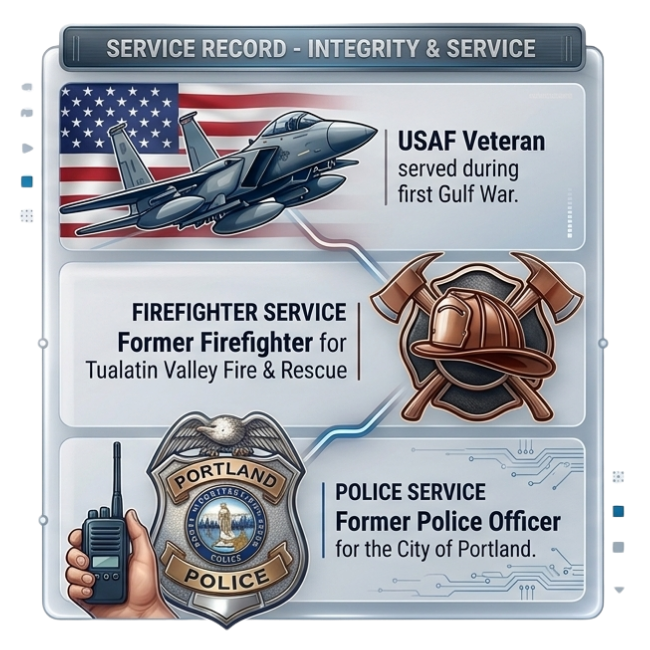 Bryant Georgen — USAF Veteran, Firefighter, Police Officer, POS Expert